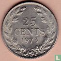 Liberia 25 cents 1973 - Image 1