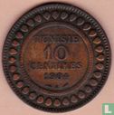 Tunisia 10 centimes 1904 (AH1322) - Image 1