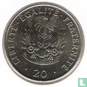 Haïti 20 centimes 1991 - Image 2