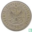 Haïti 50 centimes 1986 - Image 2