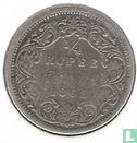 British India ¼ rupee 1862 (Bombay) - Image 1