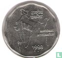 India 2 rupees 1998 (Noida) - Afbeelding 1