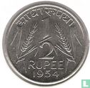 India ½ rupee 1954 - Image 1