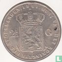 Nederland 2½ gulden 1861 (type 2) - Afbeelding 1