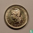 Argentine 20 centavos 1958 (fautee) - Image 2