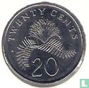 Singapore 20 cents 2007 - Image 2