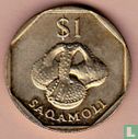 Fiji 1 dollar 2000 - Image 2