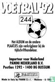 Voetbal 92 - John van 't Schip - Bild 2
