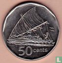 Fidji 50 cents 2009 - Image 2