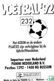Voetbal 92 - FC Utrecht - Image 2