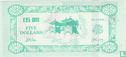 China Hell Bank Note 5 dollar - Afbeelding 2