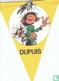 Lijn met Dupuis-vaantjes van papier - Bild 2