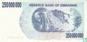 Zimbabwe 250 Million Dollars 2008 - Afbeelding 2