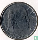 Italie 20 centesimi 1939 (amagnétique - reeded - XVII) - Image 1