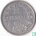 Finlande 25 penniä 1875 - Image 1