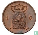 Netherlands 1 cent 1863 - Image 2