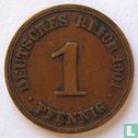 Duitse Rijk 1 pfennig 1901 (F) - Afbeelding 1