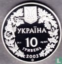 Ukraine 10 hryven 2003 (PROOF) "Long-snouted seahorse" - Image 1