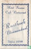 Hotel Pension Café Restaurant Rusthoek - Image 1