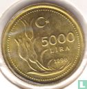 Turkey 5000 lira 1998 (3.5 g) - Image 1