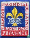 Participants badge 6th World Jamboree - Provence - Afbeelding 1