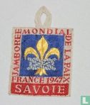 Participants badge 6th World Jamboree - Savoie