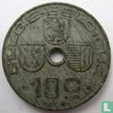 Belgium 10 centimes 194* (NLD-FRA - misstrike) - Image 2