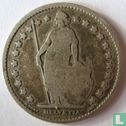 Switzerland 1 franc 1886 - Image 2