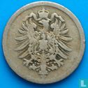 Empire allemand 10 pfennig 1874 (E) - Image 2