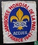 Participants badge 6th World Jamboree - Accueil