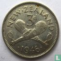 Nieuw-Zeeland 3 pence 1946 - Afbeelding 1