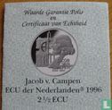 Nederland 2½ ecu 1996 "Jacob van Campen" - Afbeelding 3