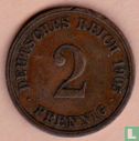Duitse Rijk 2 pfennig 1905 (E) - Afbeelding 1