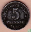 Duitse Rijk 5 pfennig 1915 (G - verzinkt ijzer) - Afbeelding 1