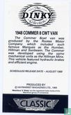 1948 Commer 8 CWT Van - Afbeelding 2