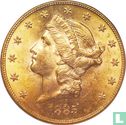 États-Unis 20 dollars 1885 (S) - Image 1