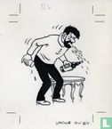 Studios Hergé originele tekening - Afbeelding 1
