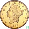 États-Unis 20 dollars 1885 (sans lettre) - Image 1