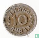 Islande 10 aurar 1923 - Image 2