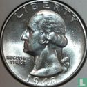 United States ¼ dollar 1948 (S) - Image 1