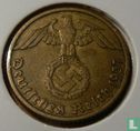 German Empire 10 reichspfennig 1937 (D) - Image 1