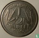 India ½ rupee 1950 (Calcutta) - Image 1