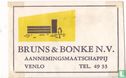 Bruns & Bonke N.V. Aannemingsmaatschappij - Afbeelding 1