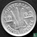 Australië 3 pence 1962 - Afbeelding 1