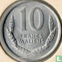 Mali 10 francs 1961 - Image 2