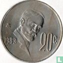Mexico 20 centavos 1983 (round 3) - Image 1