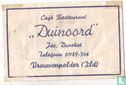 Café Restaurant "Duinoord" - Image 1