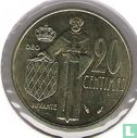 Monaco 20 centimes 1982 - Afbeelding 2