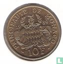 Monaco 10 francs 1989 "Prince Pierre Foundation" - Afbeelding 1