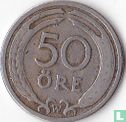 Suède 50 öre 1920 (ovale 0) - Image 2
